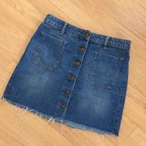 BDG denim skirt